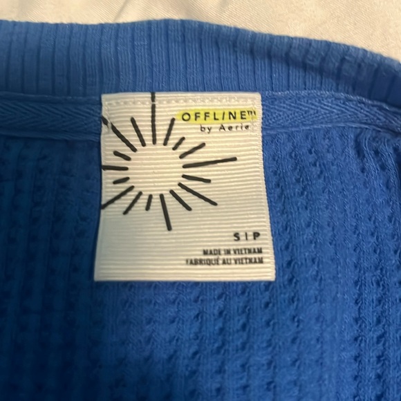 Offline Aerie Blue Baggy T-Shirt - Picture 6 of 6